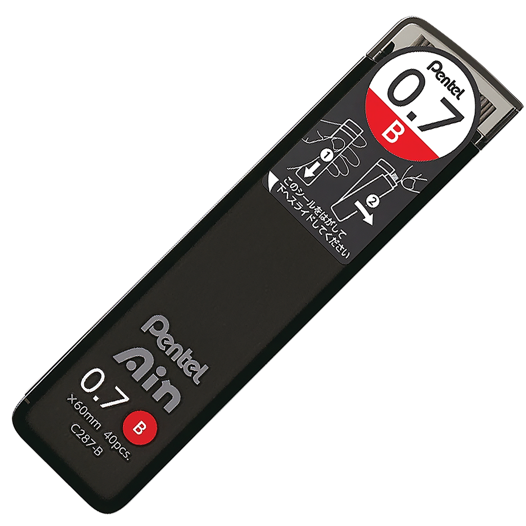 AIN Hi-polymer Refill Leads 0.7mm - Image 3