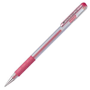 Hybrid Metallic Grip 0.8mm Gel Roller Pen
