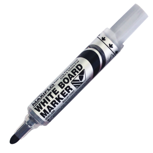 Maxiflo Pump-It 6.0mm Bullet Point White Board Marker
