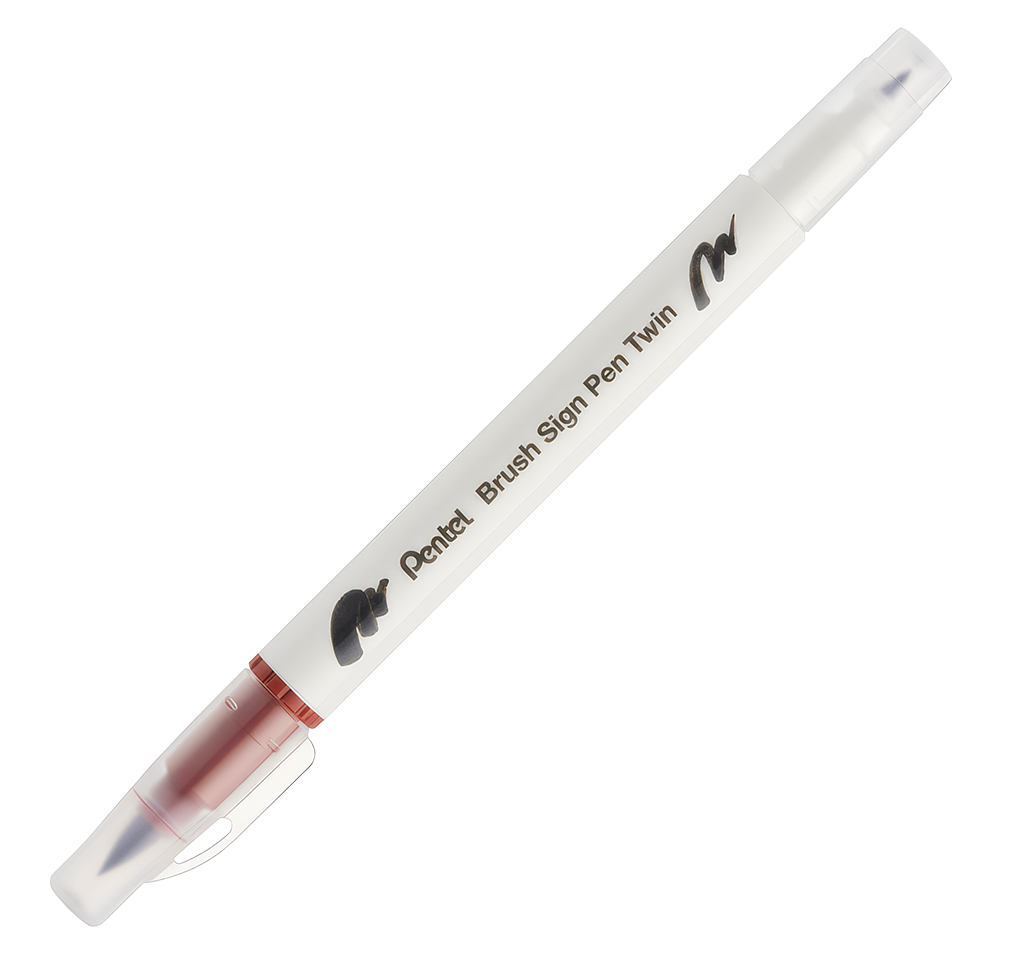 Pentel Brush Sign Pen Twin - Image 6