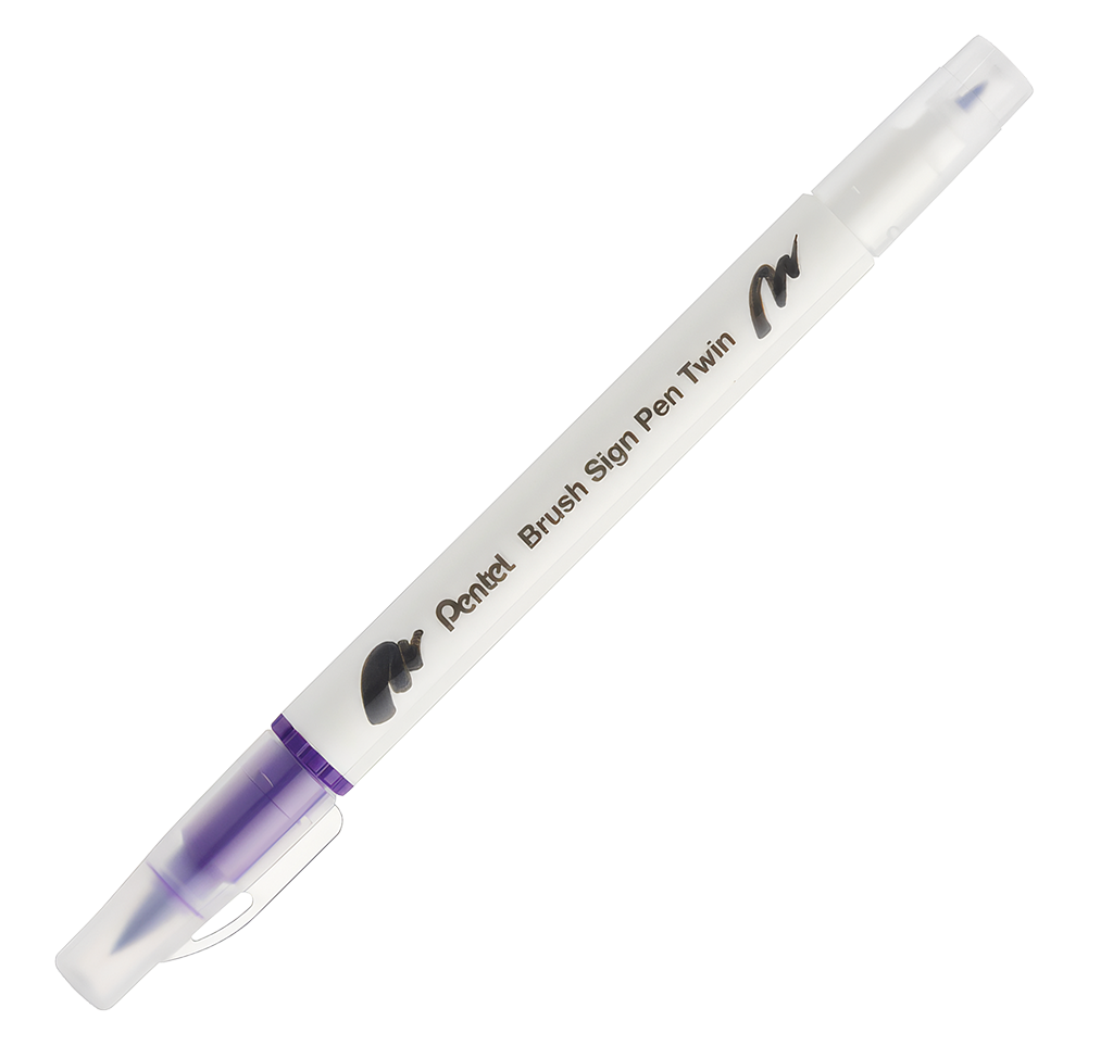 Pentel Brush Sign Pen Twin - Image 8
