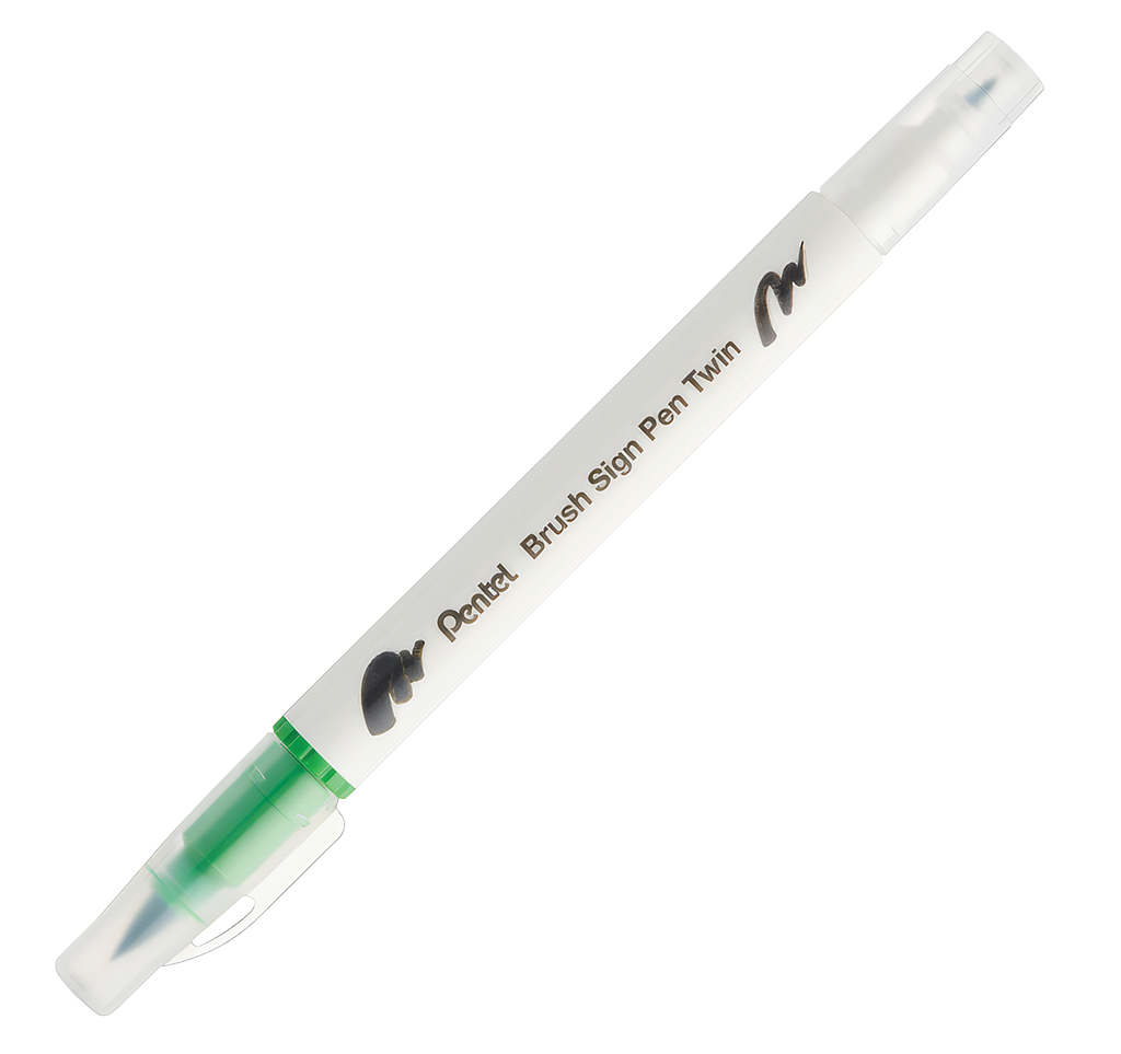Pentel Brush Sign Pen Twin - Image 20