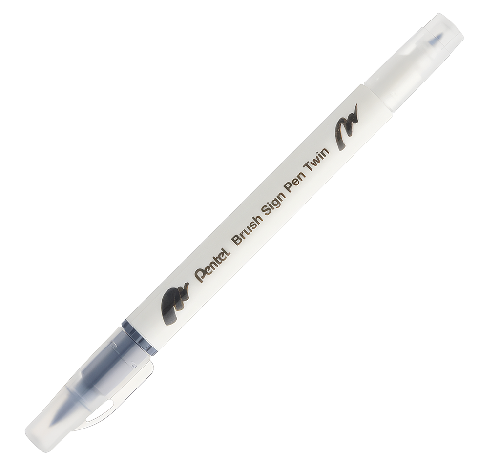Pentel Brush Sign Pen Twin - Image 19