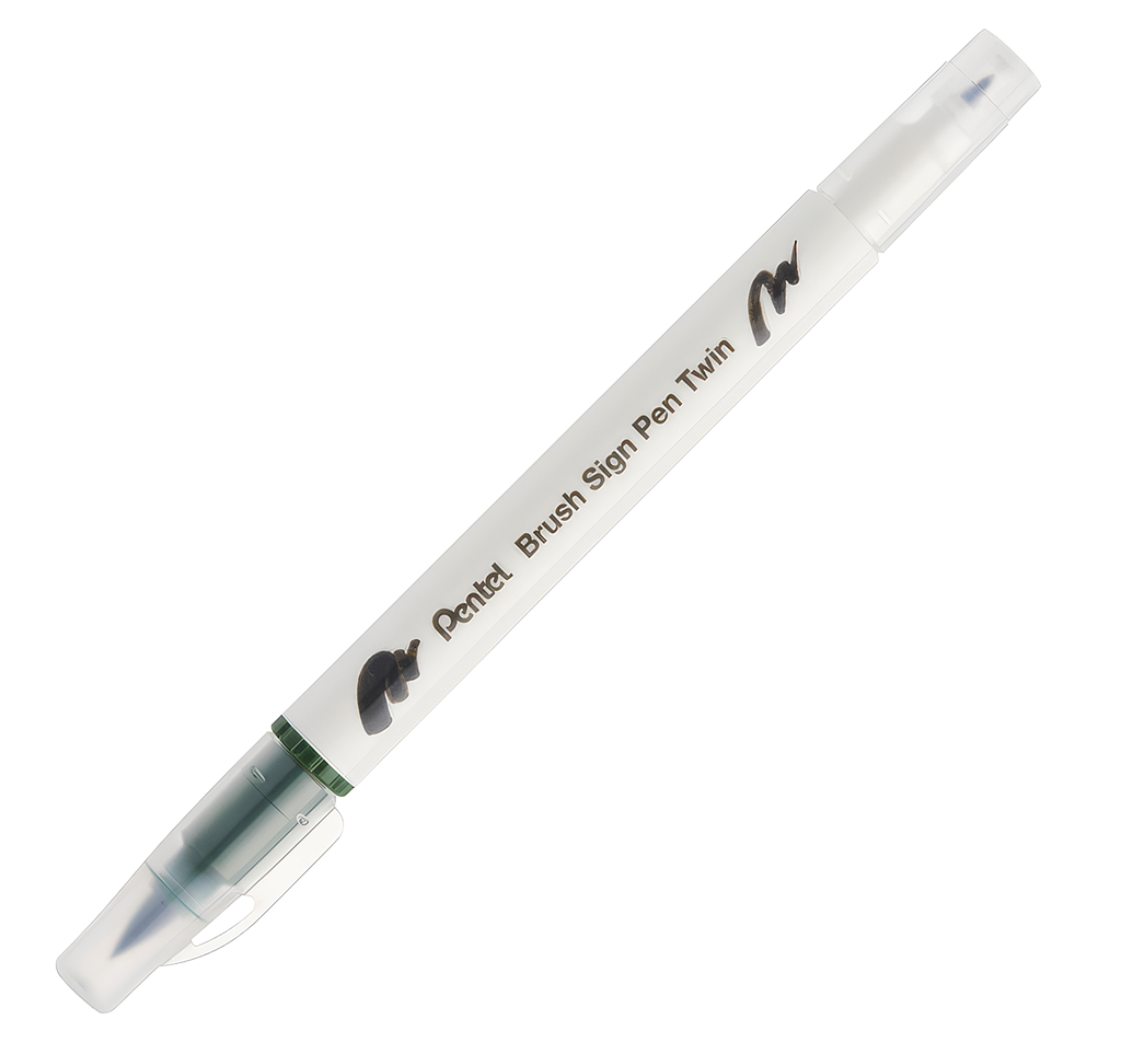 Pentel Brush Sign Pen Twin - Image 16