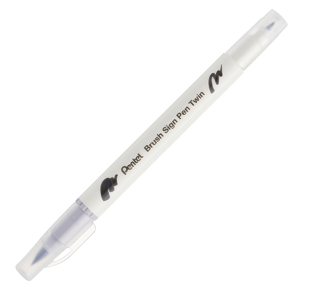 Pentel Brush Sign Pen Twin - Image 25