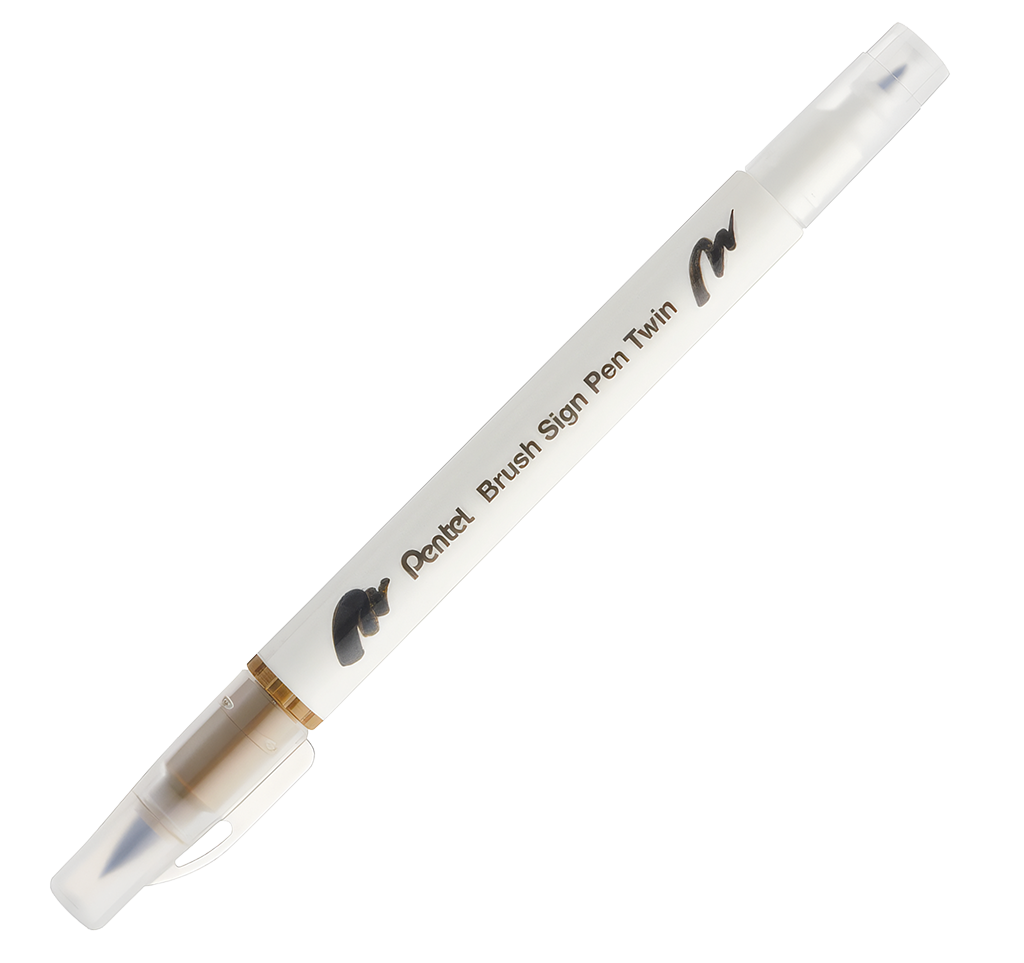 Pentel Brush Sign Pen Twin - Image 26