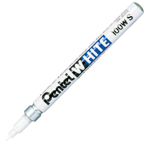 White Marker 2.0mm Fine Bullet Point