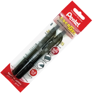 EnerGel-X 0.5mm Needle Tip Gel Roller Pen (2 PC Set)