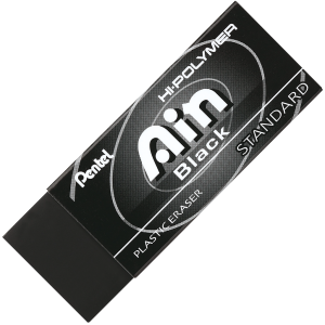 Ain Black Hi Polymer Ain Black Eraser